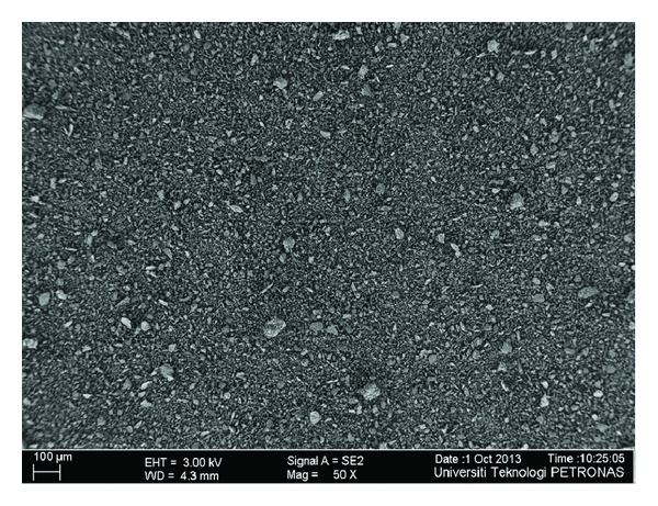 Meta kaolin microstructure image